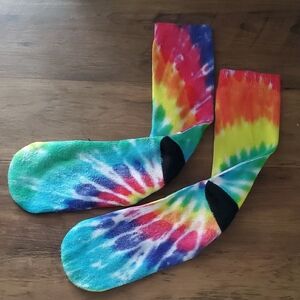 Colorful Tie-Dye Unisex Socks